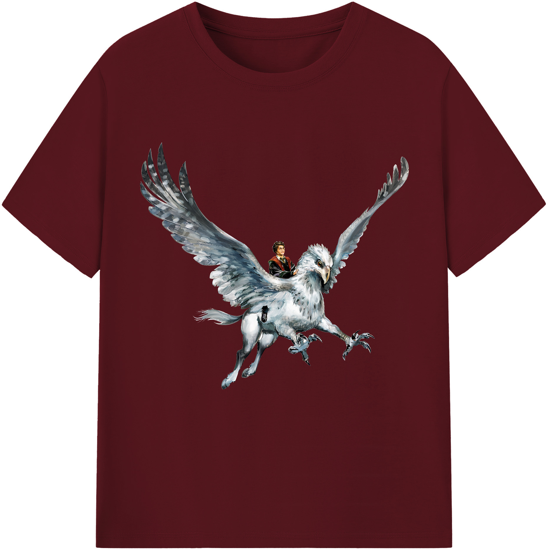 （画像用） Harry Potter ハリー・ポッターシリーズ 綿100％半袖Tシャツ（フロントプリント）